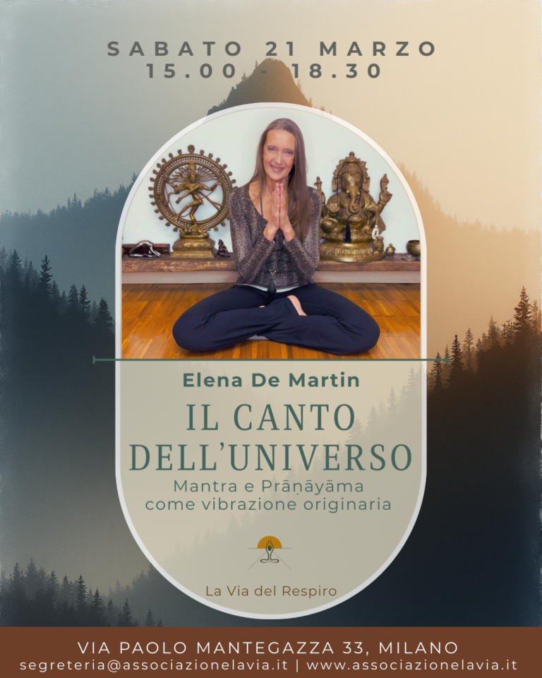 Elena de martin mantra pranayama scuola yoga milano nord